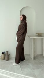 Toma Oyşo Takım - Kahverengi - Görsel 2