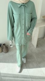 Toma Oyşo Takım - Mint Yeşil - Görsel 4