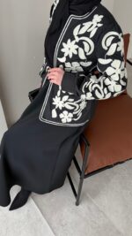 Quan Nakış Ceket - Siyah - Görsel 7