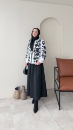 Quan Nakış Ceket - Beyaz - Görsel 5