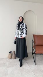 Quan Nakış Ceket - Beyaz - Görsel 5
