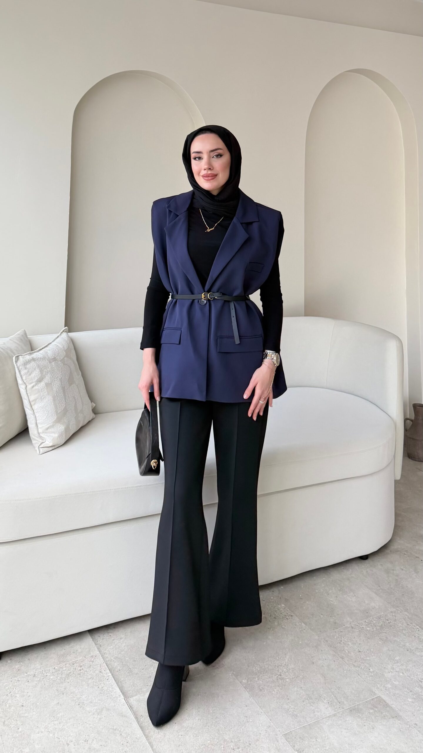 image_1950-249.jpg Mişa Yelek - Lacivert - Görsel 1