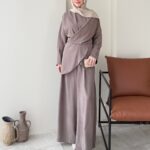 Derne İpek Qupra Takım - Vizon