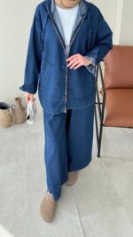 Mare Kot Takım - Lacivert - Görsel 7