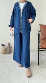 Mare Kot Takım - Lacivert - Görsel 9