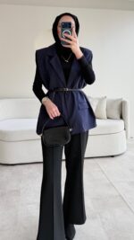 Mişa Yelek - Lacivert - Görsel 7