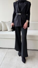 Mişa Yelek - Siyah - Görsel 4