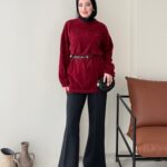 Sara Angora Kazak - Bordo