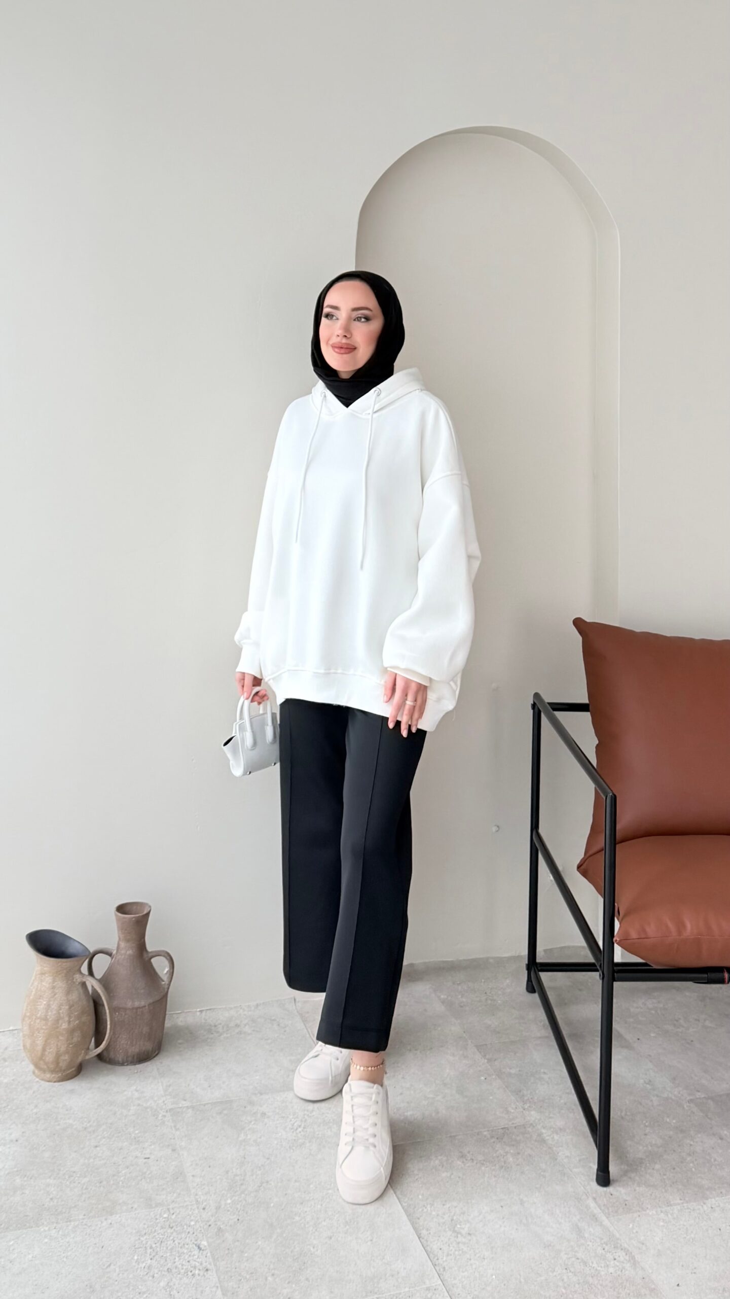 image_1950-2618.jpg İril Premium Sweat - Beyaz - Görsel 1