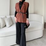 Mişa Yelek - Kahverengi