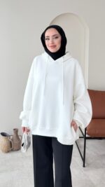 İril Premium Sweat - Beyaz - Görsel 3