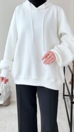 İril Premium Sweat - Beyaz - Görsel 4