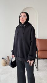 İril Premium Sweat - Siyah - Görsel 4