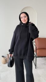 İril Premium Sweat - Siyah - Görsel 7