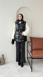 Voya Rugan Yelek - Siyah