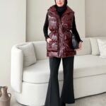 Voya Rugan Yelek - Bordo