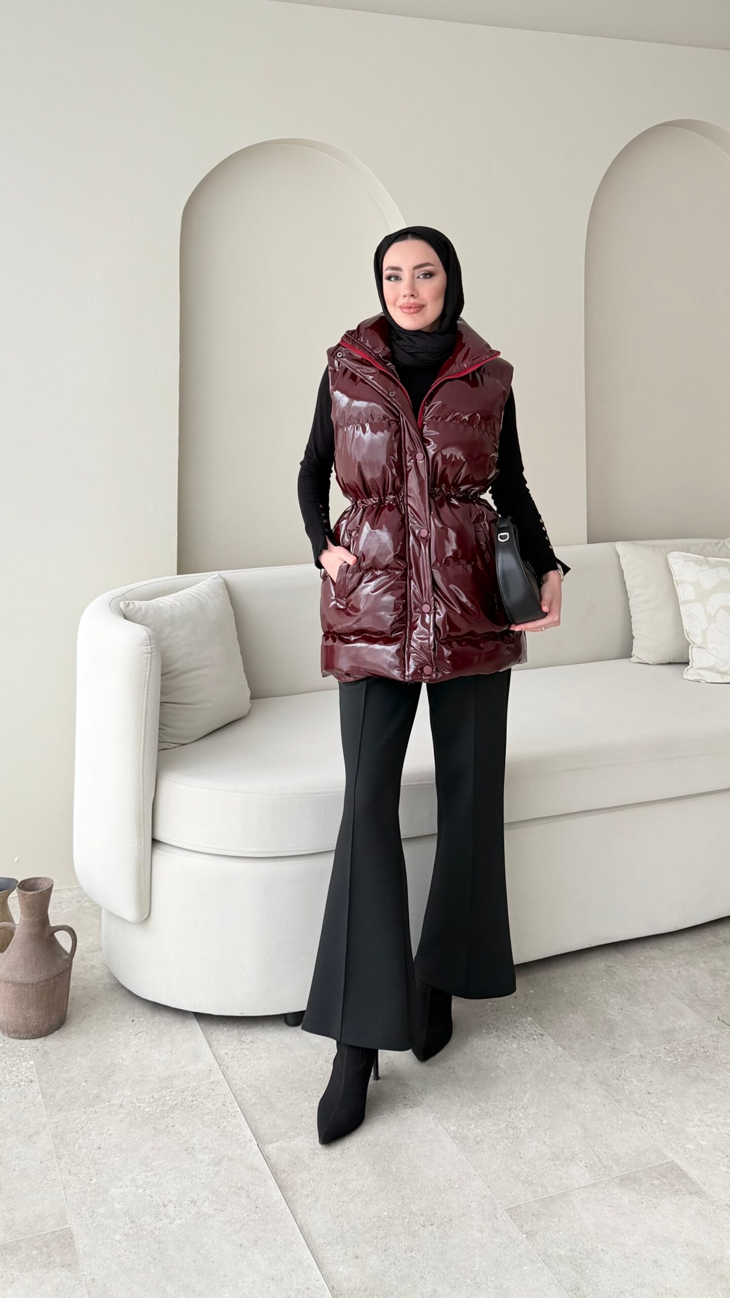 image_1950-2649.jpg Voya Rugan Yelek - Bordo - Görsel 1