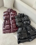 Voya Rugan Yelek - Bordo - Görsel 6