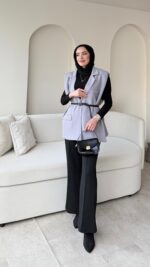 Mişa Yelek - Gri - Görsel 2