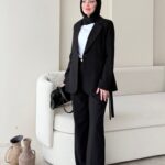 Mate Bağcık Ceket - Siyah