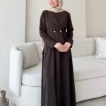 Desil Ceket Elbise - Kahverengi