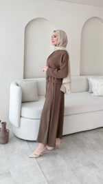 Desil Ceket Elbise - Vizon - Görsel 7