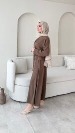 Desil Ceket Elbise - Vizon - Görsel 7