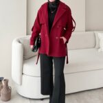 Rosi Kaşe Kaban - Bordo