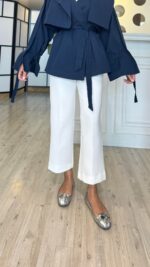 Çimalı Scuba Pantolon - Beyaz