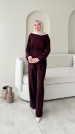 Besra Taşlı Oyşo Takım - Mürdüm