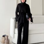 Vena Bağlamalı Oyşo Takım - Siyah