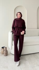 Vena Bağlamalı Oyşo Takım - Mürdüm