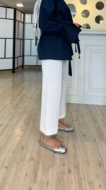 Çimalı Scuba Pantolon - Beyaz - Görsel 2