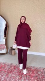 Neva Takım - Bordo - Görsel 2