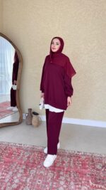 Neva Takım - Bordo - Görsel 6