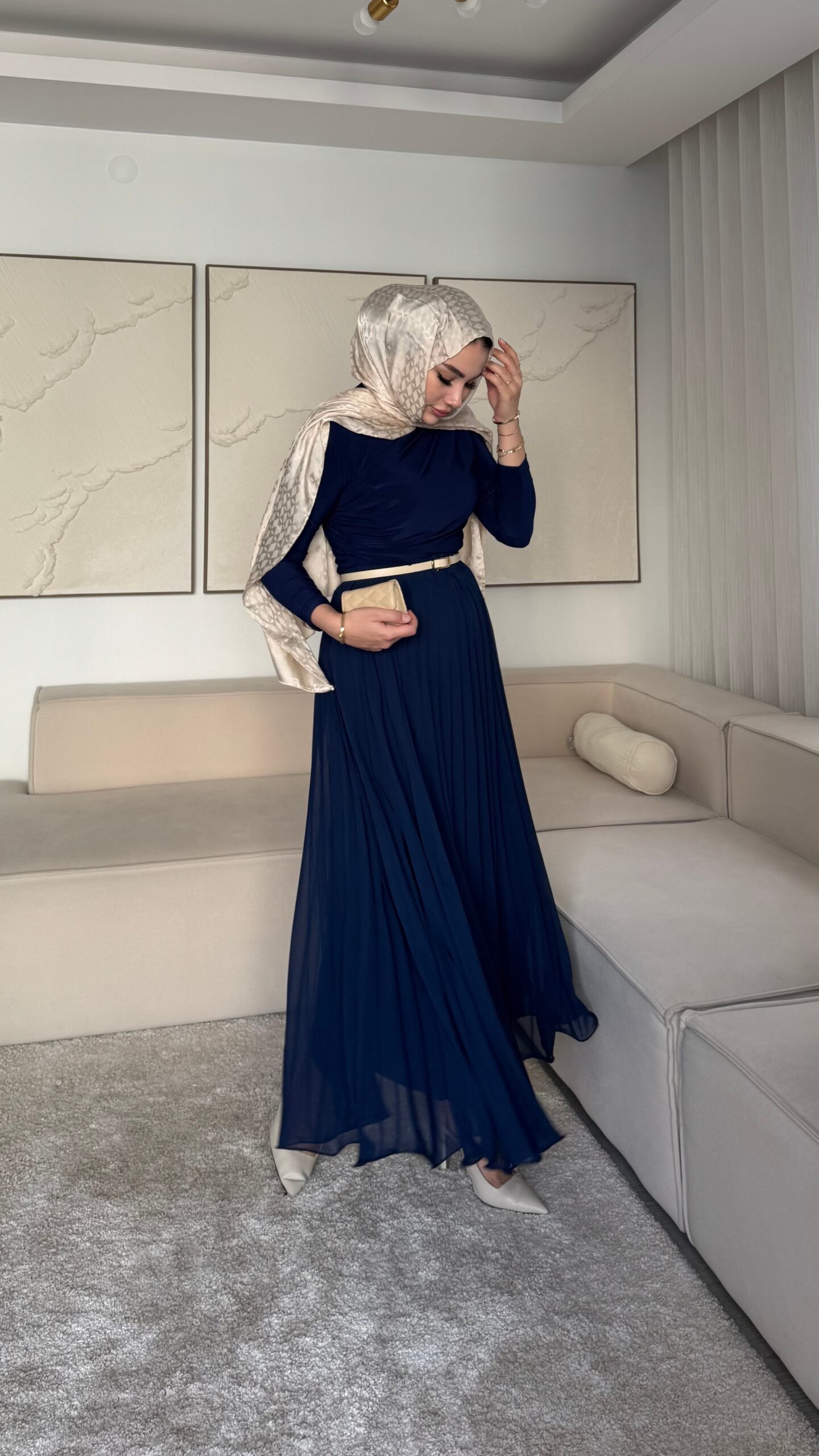 image_1950-349.jpg Mari Etek - Lacivert - Görsel 1