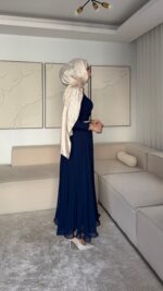 Mari Etek - Lacivert - Görsel 3