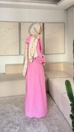 Flora Elbise - Pembe - Görsel 5