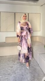 Diyar Elbise - Mor