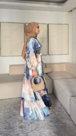 Diyar Elbise - Mavi - Görsel 2