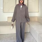 Bella Tensel Takım - Gri