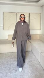 Bella Tensel Takım - Gri