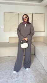 Bella Tensel Takım - Gri - Görsel 2