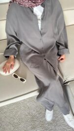 Bella Tensel Takım - Gri - Görsel 5