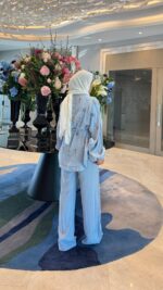 More Taşlı Takım - Bebe Mavisi - Görsel 2