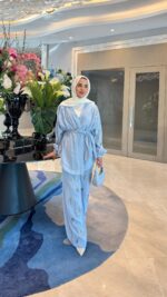 More Taşlı Takım - Bebe Mavisi - Görsel 3