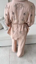 More Taşlı Takım - Somon - Görsel 5