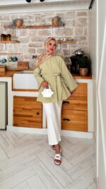 Rozi Gömlek - Çağla Yeşili