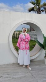 Love Kimono - Pembe - Görsel 4