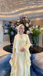 Işıl Elbise - Sarı - Görsel 4